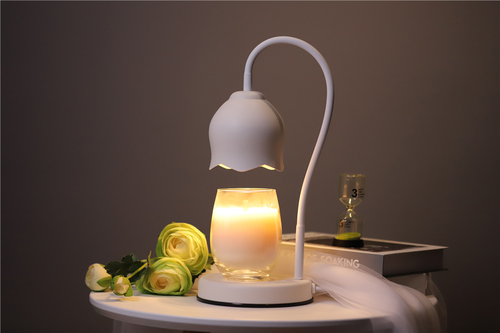 Nejlepší jednoduchá květinová elektrická lampa na ohřívání svíček (2)