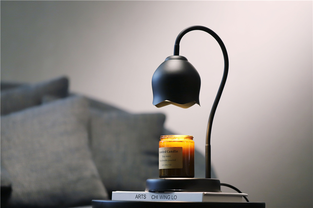 Nejlepší jednoduchá květinová elektrická lampa na ohřívání svíček (6)